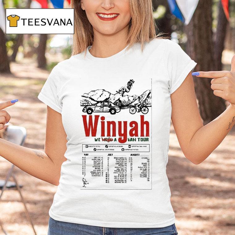 Winyah We Bought A Van Summer Tour 2025 Dates Shirt
