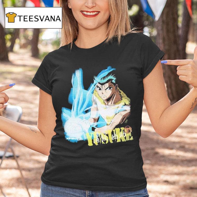 Yusuke Spirit Wave Mega Yuyu Hakusho Shirt