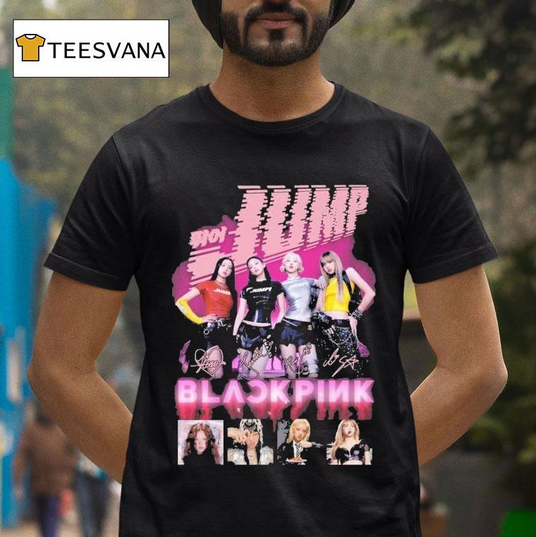 Blackpink Jump Signatures Shirt