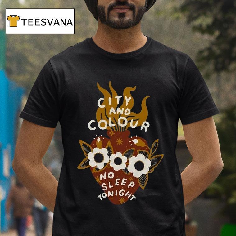 City And Colour No Sleep Tonight Delaware Shirt