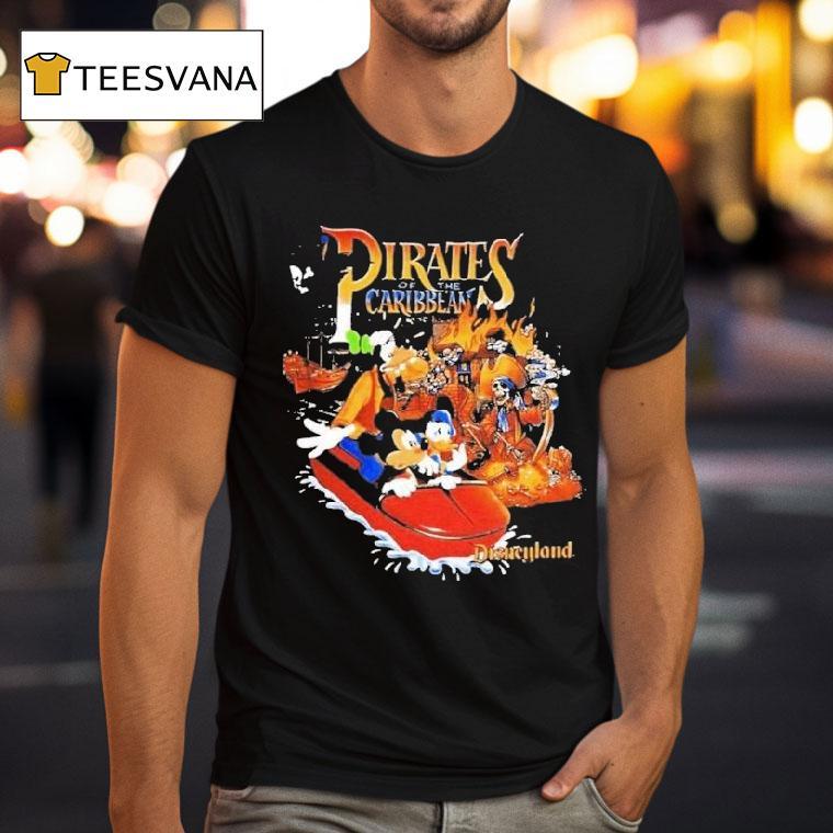 Disneyland And Universal Pirates Of The Caribbean Shirt