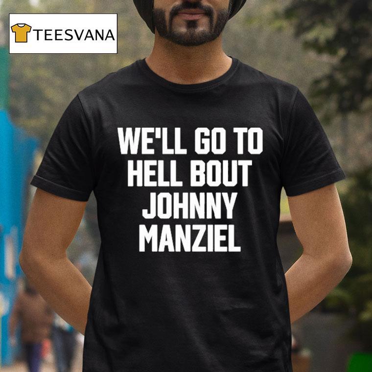 Drake Wearing We'll Go To Hell About Johnny Manziel Shirt