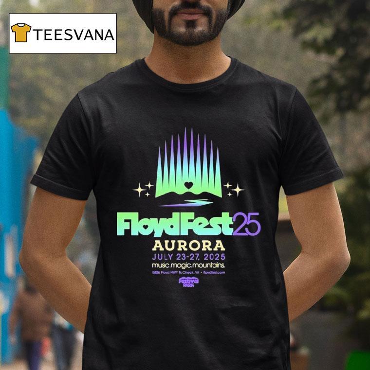 Floydfest Aurora 2025 Billboard Shirt