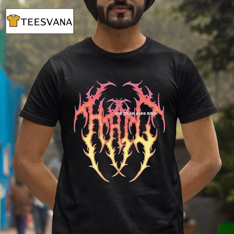 Hail The Sun Cut Turn Fade Back Metal Shirt