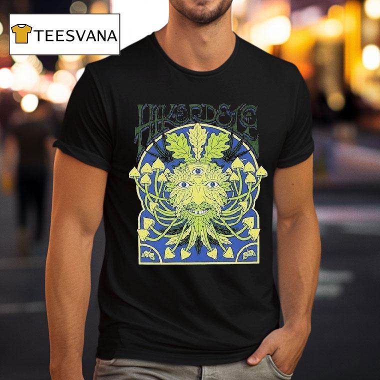 Hikerdelic Green Man 3 Eyes Shirt
