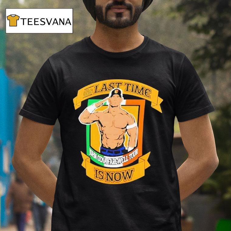 John Cena Farewell Tour 2025 The Last Time Is Now Dublin Shirt