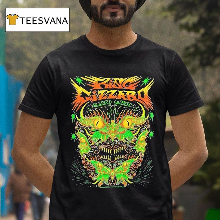 King Gizzard And The Lizard Wizard Ravinia Festival Event In Highland Park Illinois On August 6 2025 Shirt