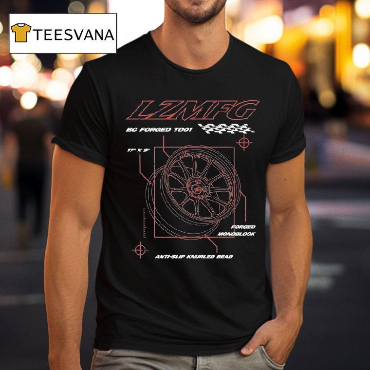 Lzmfg X Bc Forged Anti Slip Knurled Bead Collab Shirt