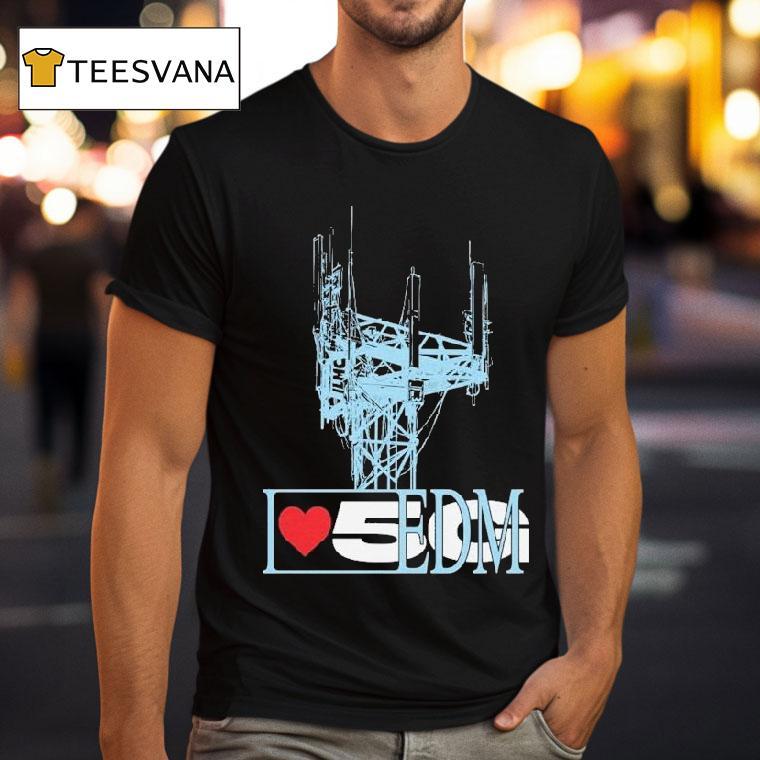 Ninajirachi Cell Tower I Love 50 Edm Shirt