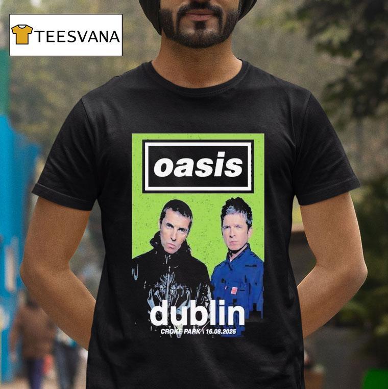 Oasis August 16, 2025 Croke Park Stadium, Dublin, Ireland Shirt