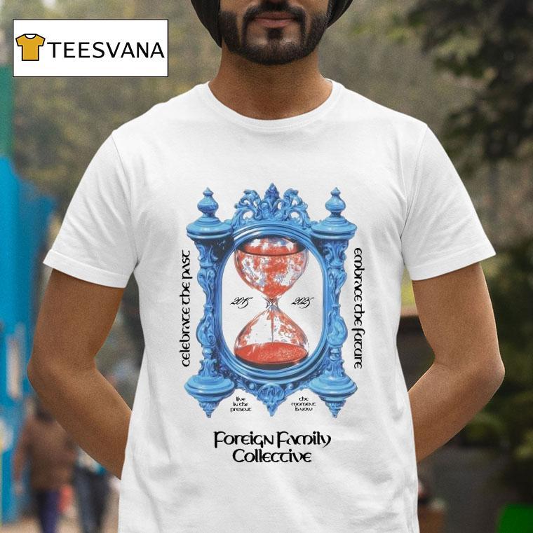 Odesza Embrace The Future Foreign Family Collective Hourglass 2025 Shirt