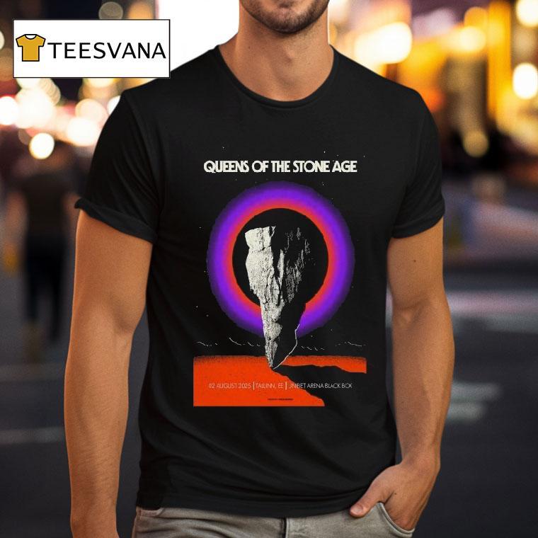 Queens Of The Stone Age 2025 Tallinn, Ee Shirt