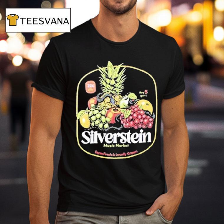 Silverstein Music Market Farm Fresh Locally Grown Shirt