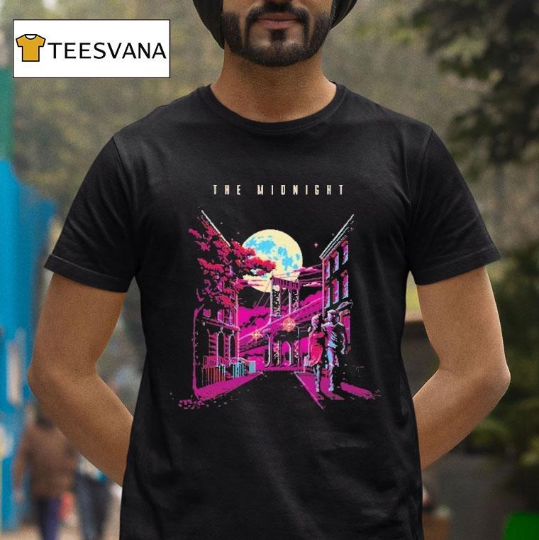 The Midnight 8-bit Bridge Shirt