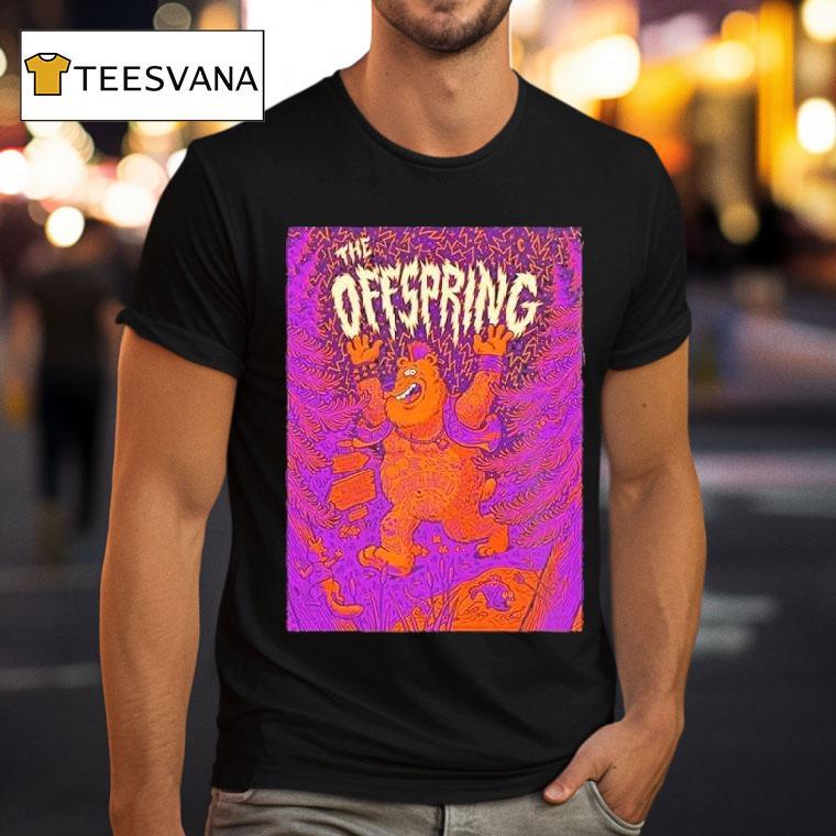 The Offspring Concert At Thunder Ridge Nature Arena In Branson Mo On August 20 Interchanged Tour 2025 Bear Shirt
