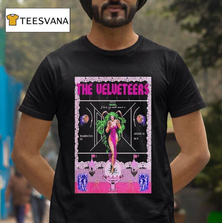 The Velvers Washington, Dc 2025 Tour Shirt