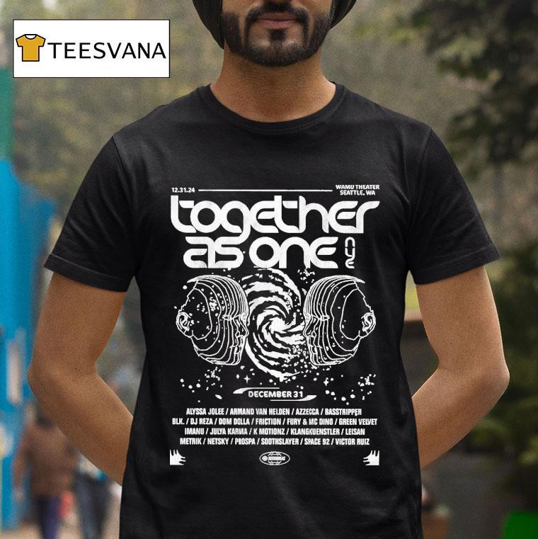 Together As One Wamu Theater Seattle Wa Vortex Shirt