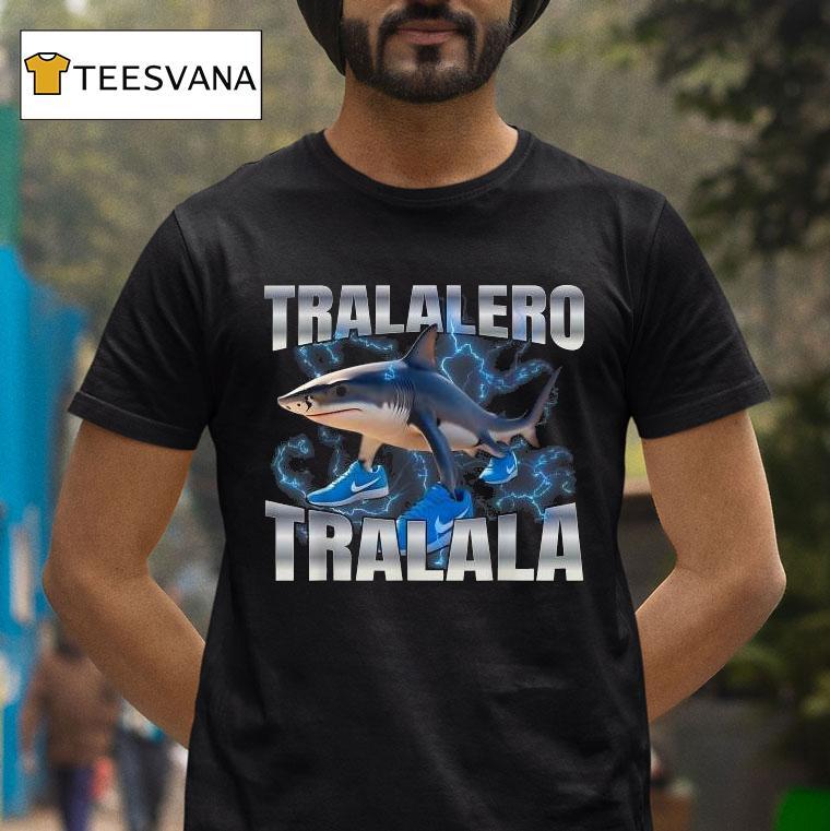 Tralalero Tralala Shark Nike Shirt