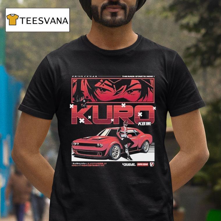 Vshojo X Senpai Squad Kuro The Race Starts Now Shirt