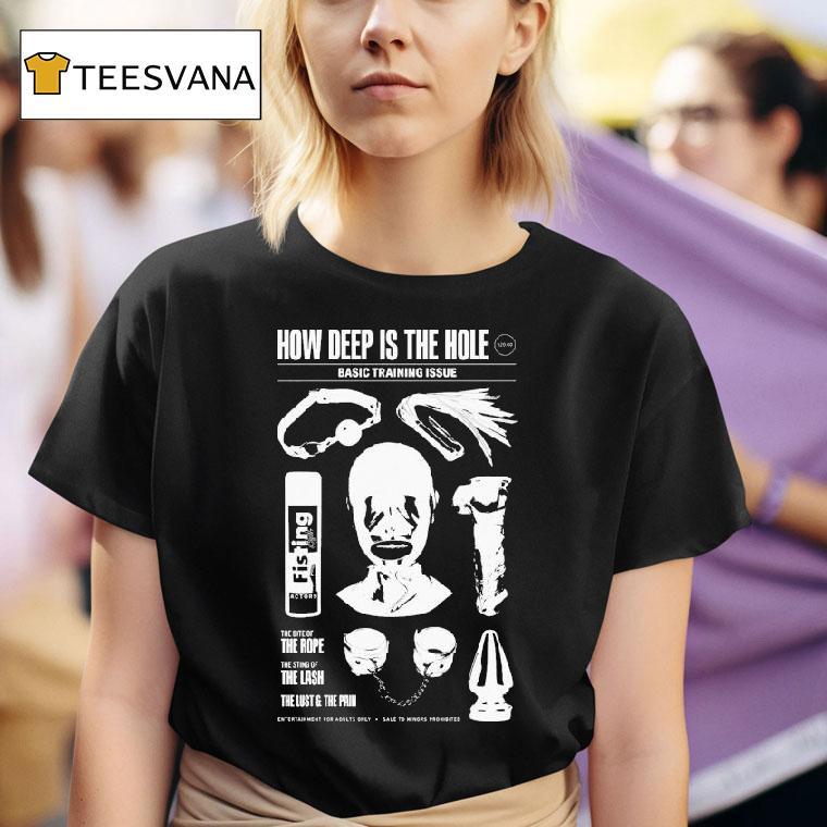 Actors How Deep Is The Hole Basic Training Issue Shirt