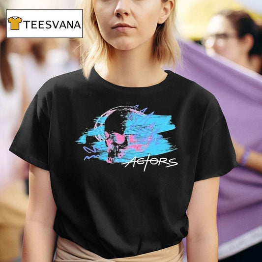 Actors Painted Skull Shirt