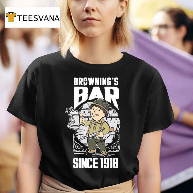 Administrative Results Browning's Bar Since 1918 Shirt