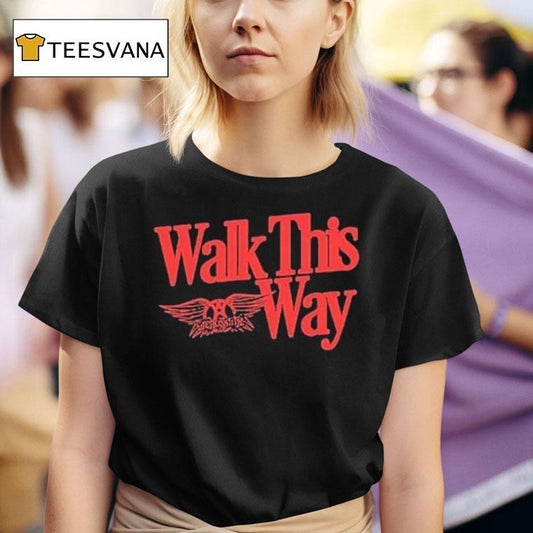 Aerosmith Walk This Way Liberty Shirt