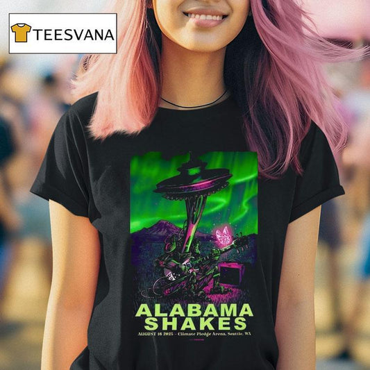 Alabama Shakes Climate Pledge Arena Event Seattle, Wa 2025 Shirt