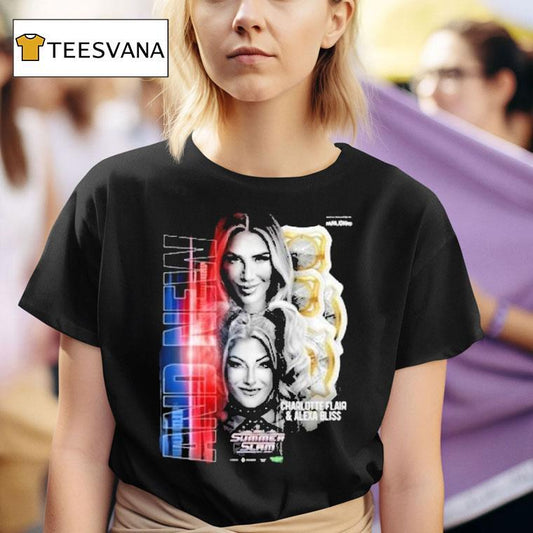 Alexa Bliss And Charlotte Flair Summer Slam Shirt