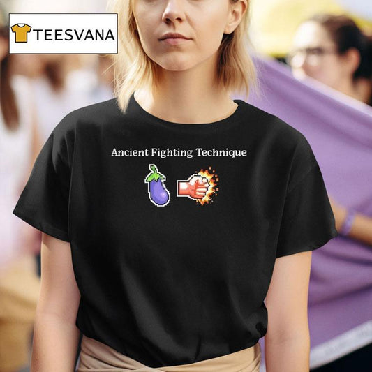 Ancient Fighting Technique Pixel Shirt