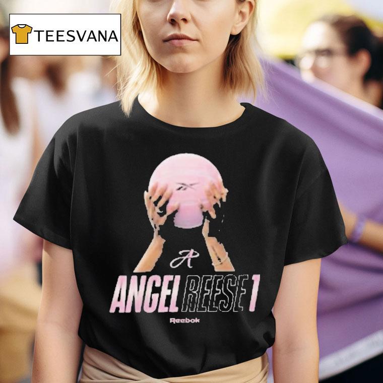 Angel Reese 1 Reebok A Pink Chicago Sky Shirt