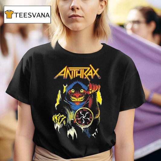Anthrax Persistence Of Time Not Death Shirt