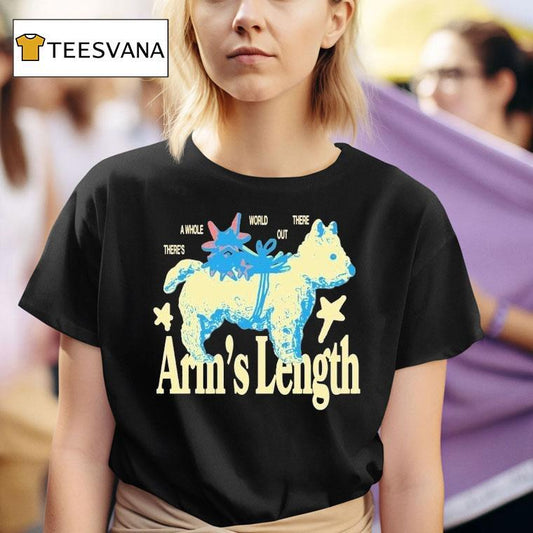Arm's Length There's A Whole World Out There Terrier Shirt