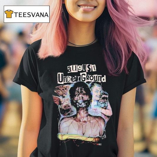 August Underground Glitch Iconic Kidnap Artwork Jonny Bush Unusual Horror Shirt