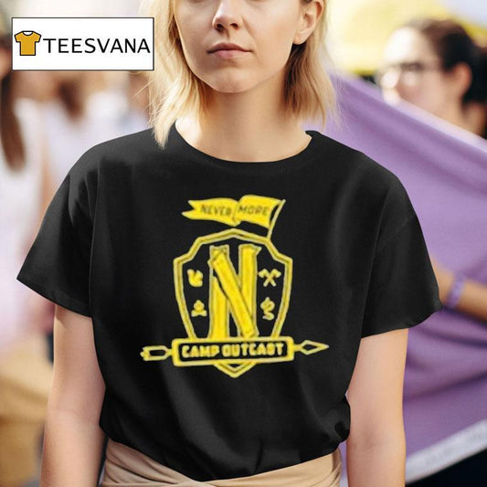 Barry Dort Wednesday Season 2 Nevermore Camp Outcast Shirt