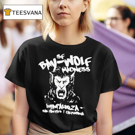 Bay Wolf Madness Lupin Palooza San Francisco California Shirt