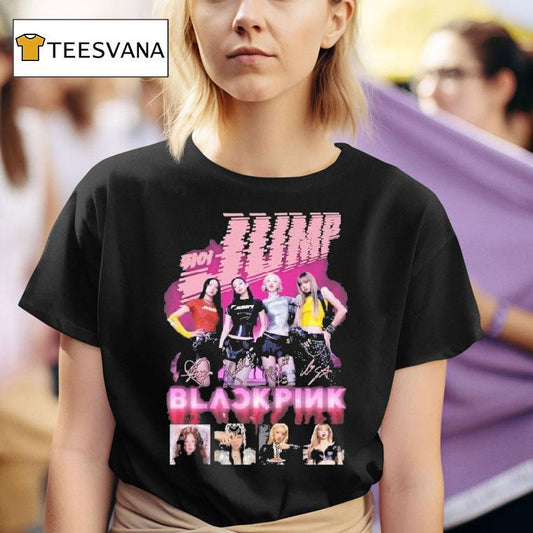 Blackpink Jump Signatures Shirt