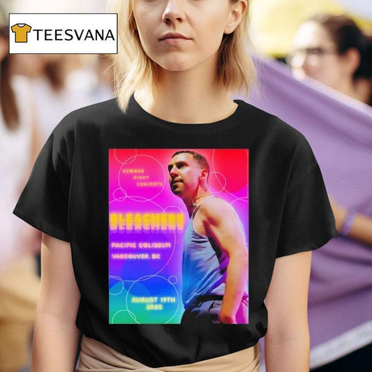 Bleachers Aug 19 2025 Summer Night Concerts Pacific Coliseum Vancouver, Bc Tour Shirt