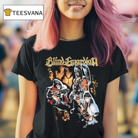 Blind Guardian Tales Somewhere Collage Shirt