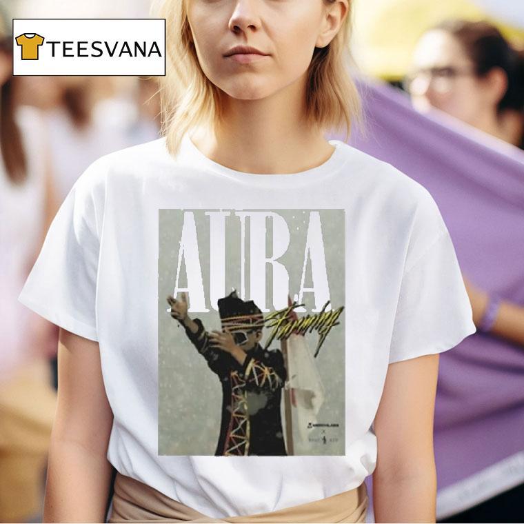 Boat Kid Aura Rain Farming Shirt