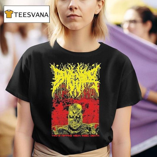Bonginator Two-stepping Neon Weed Death Shirt