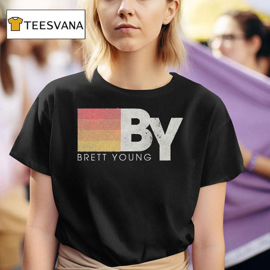 Brett Young Stripes Vintage Shirt