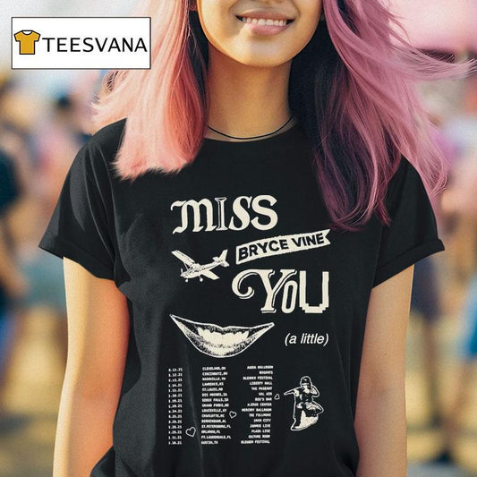 Bryce Vine Miss You A Little Tour 2021 Shirt