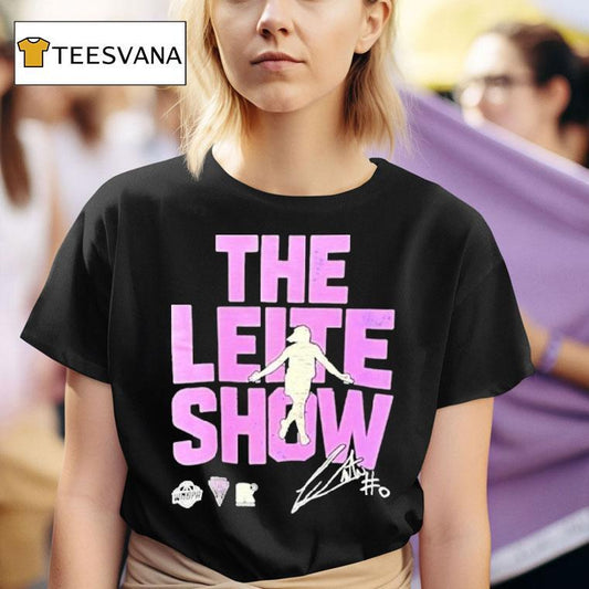 Carla Leite The Leite Show Golden State Valkyries Signature Shirt