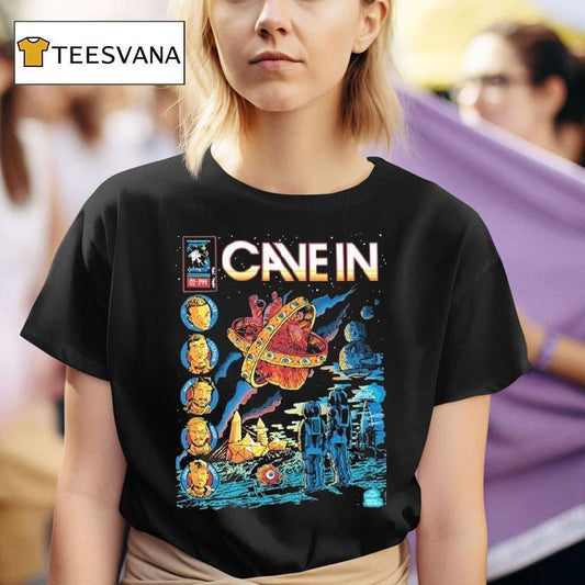 Cave In Beyond The Pendulum By Kristin And Brian Walsby Shirt