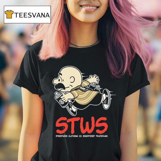 Charlie Brown Streetwise Run Up Shirt