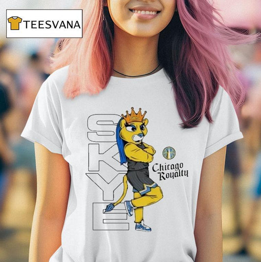 Chicago Sky Skye Royalty Chicago Mascot Shirt