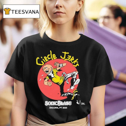 Circle Jerks Sonic Blast Ancora, Pt 2025 Shirt