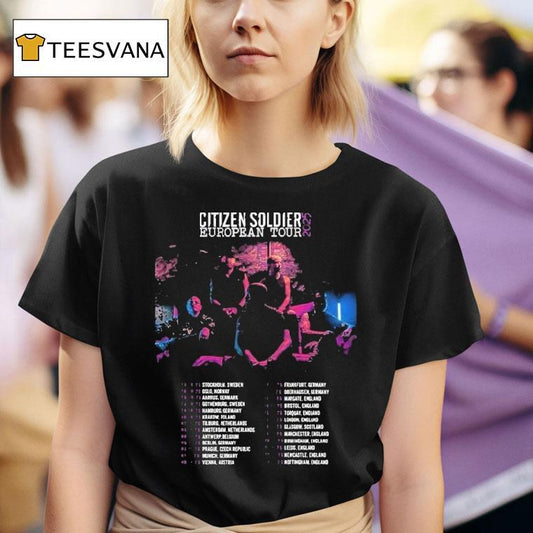 Citizen Soldier European Tour 2025 Dates For October And November Shirt