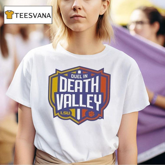 Clemson Tigers Vs. Lsu Tigers Champion Duel In Death Valley Shirt